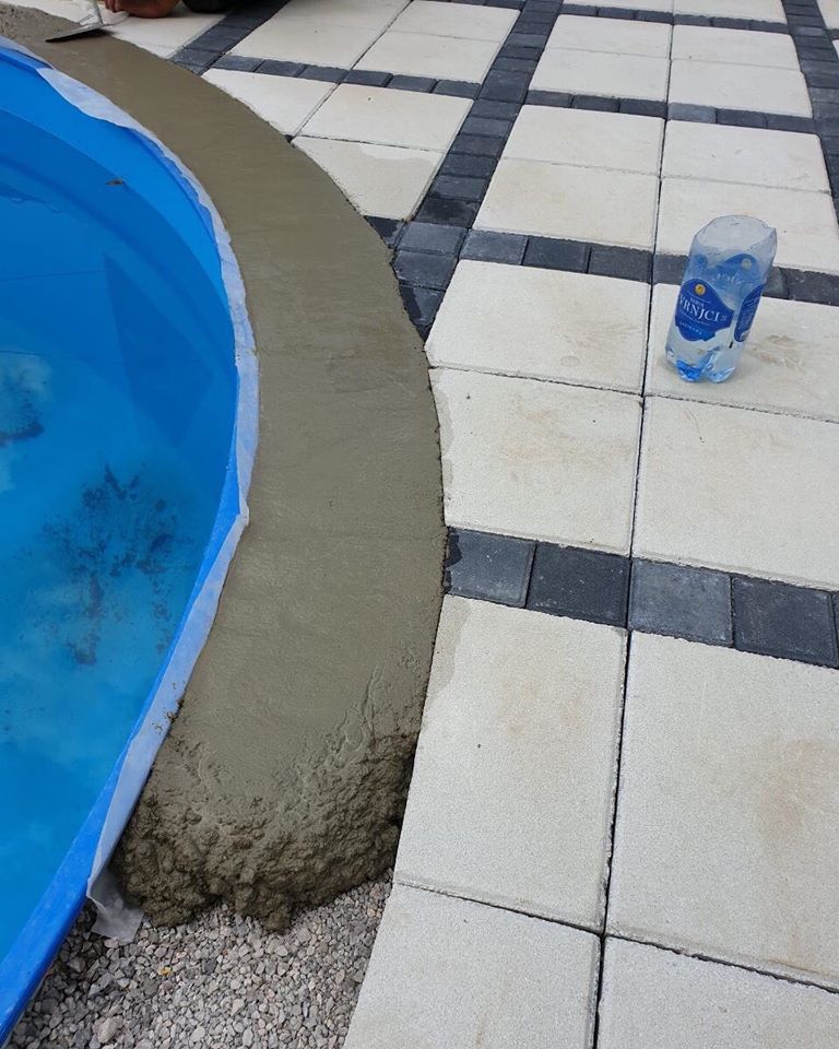 Montazni bazen GRE ukopni