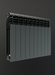 Aluminijumski radijator Global Ekos crni