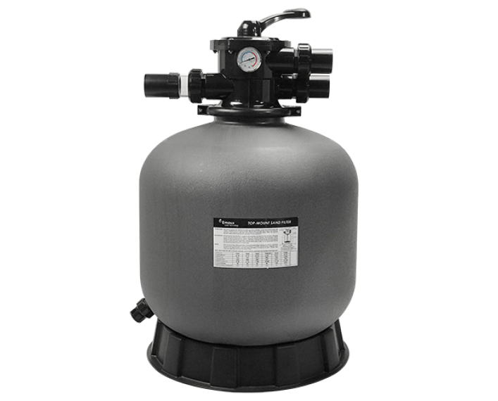 Filter Emaux P Serija Top 7,8 m3/h fi450mm outlet 6/4″ P450 – 45kg