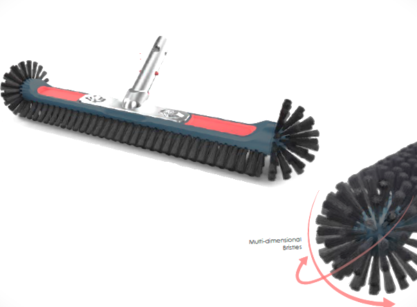 Četka za bazen sa bočnim četkicama Kokido Revolution 22″/56cm
