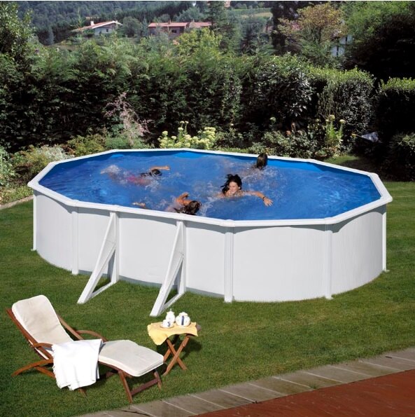 Ovalni montažni bazeni GRE – set (dubina 1.2m)