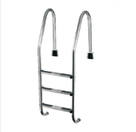 Merdevine Standard 2 stepenika AISI 304 gum step – EKO