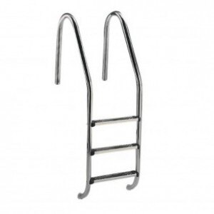 Merdevine Standard Nero AISI 304 – 3 step. Flanša