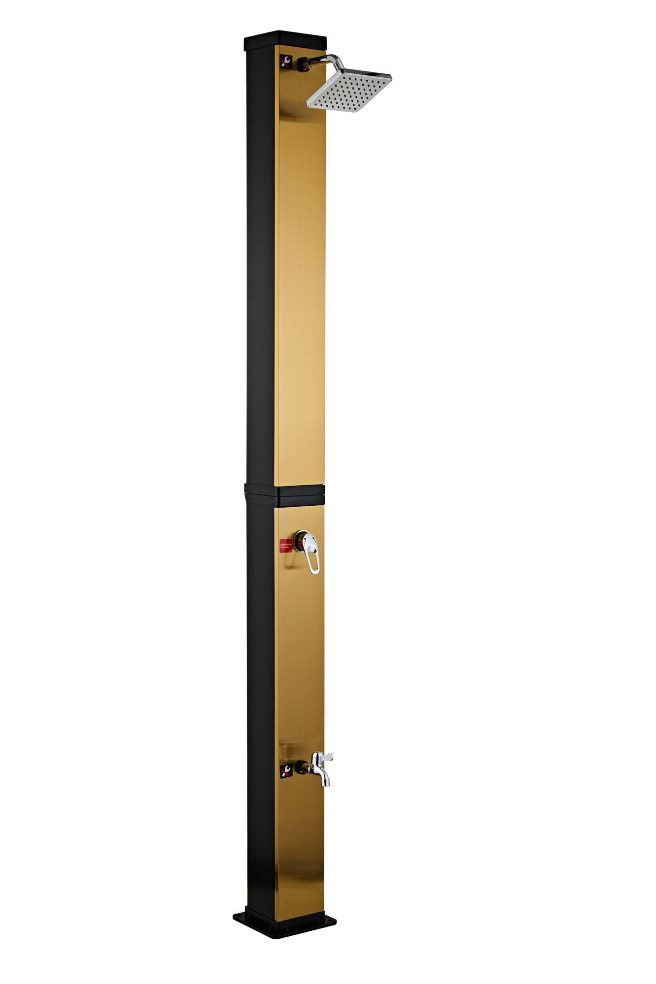 SOLARNI TUS KVADRATNI PVC NERO 40L ZLATNI CY-S8025SG