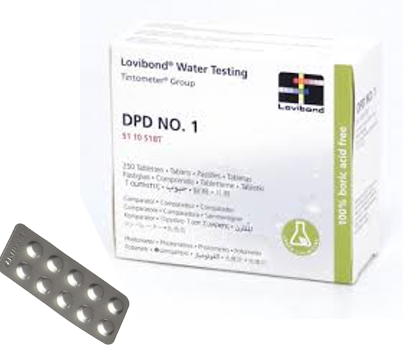 Tester DPD tablete blister 10 kom
