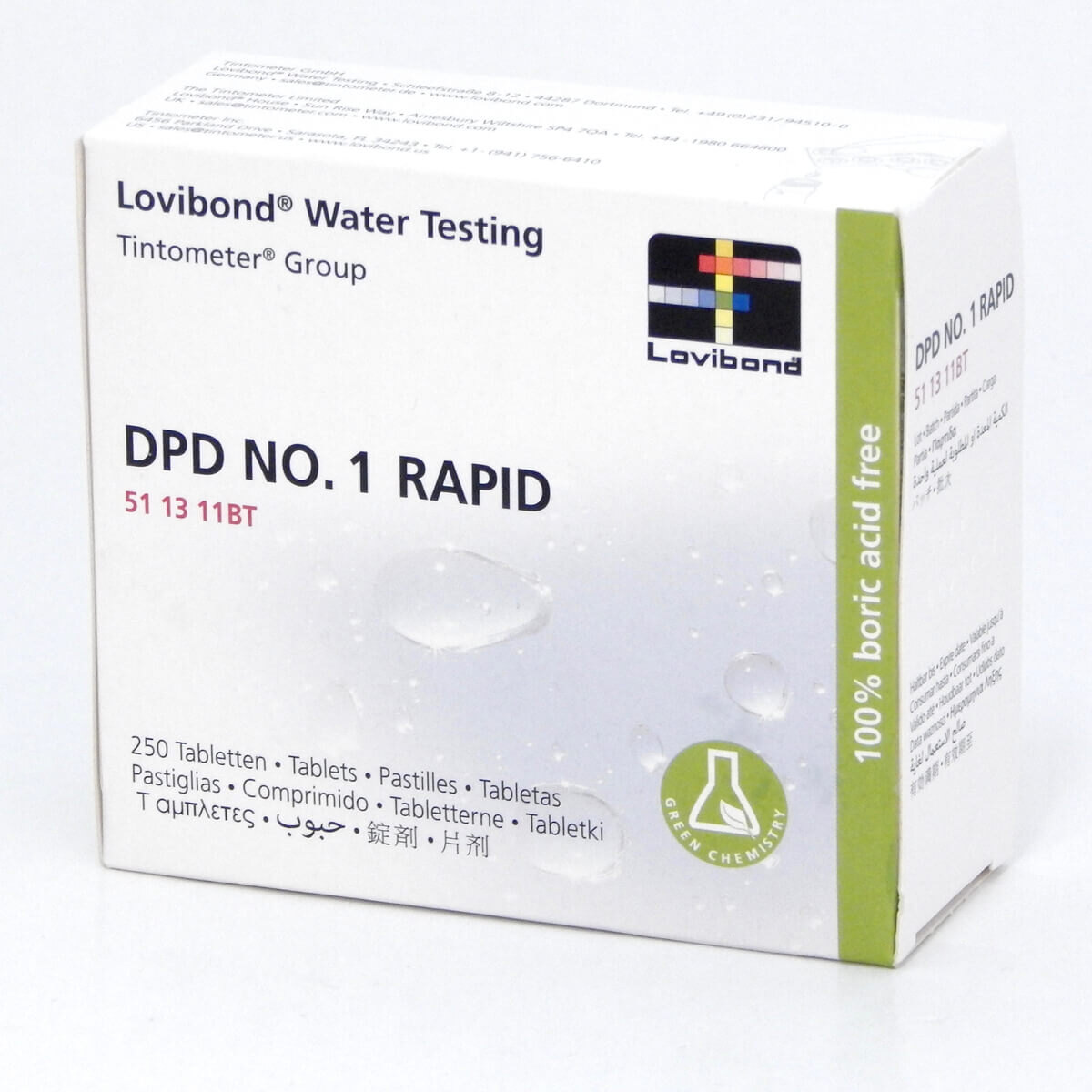 Tablete DPD tester 250 kom LoviBond