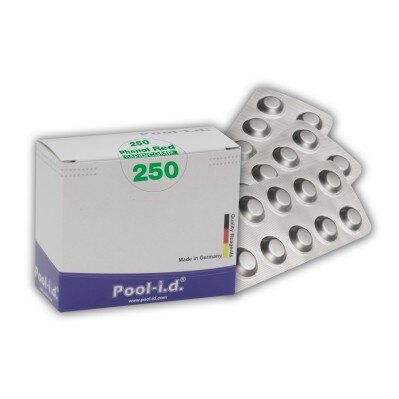 Tablete Phenol Red Rapid 250 kom Water ID