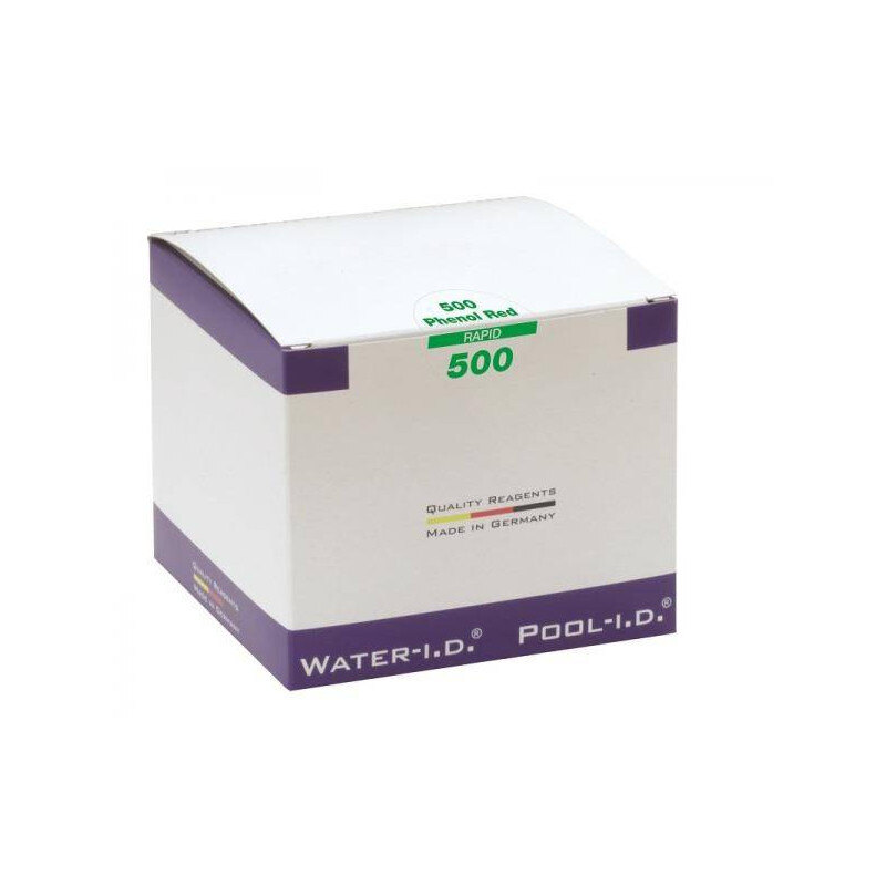 Tablete Phenol Red Rapid 500 kom Water ID